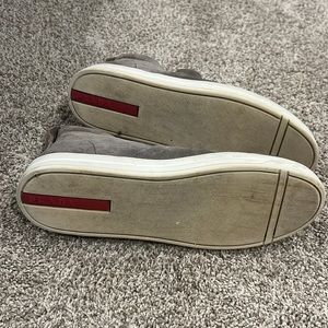 Authentic Prada slip on sneakers